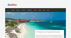 Desktop Screenshot of duvoice.com